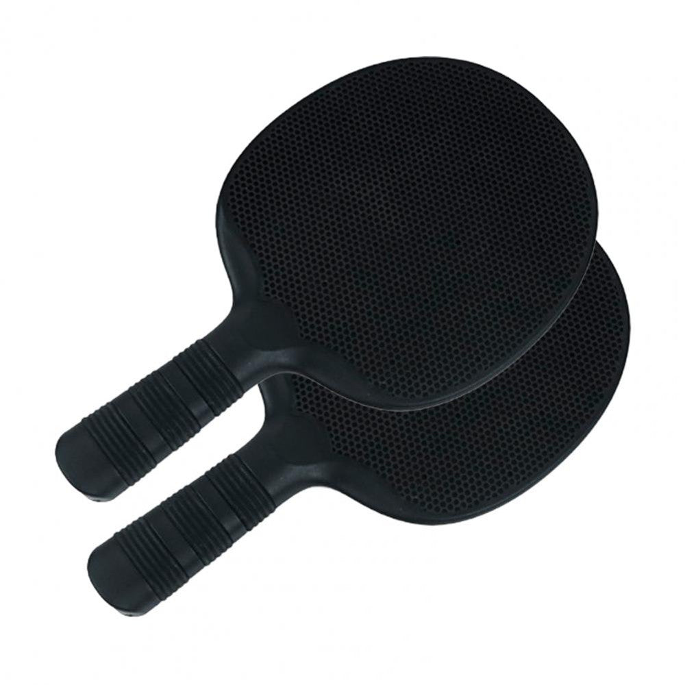 Silicone Ping Pong Paddles Set, 4-Player Table Tennis Rackets with Ergonomic Handle, Beginner Pingpong Training Bat