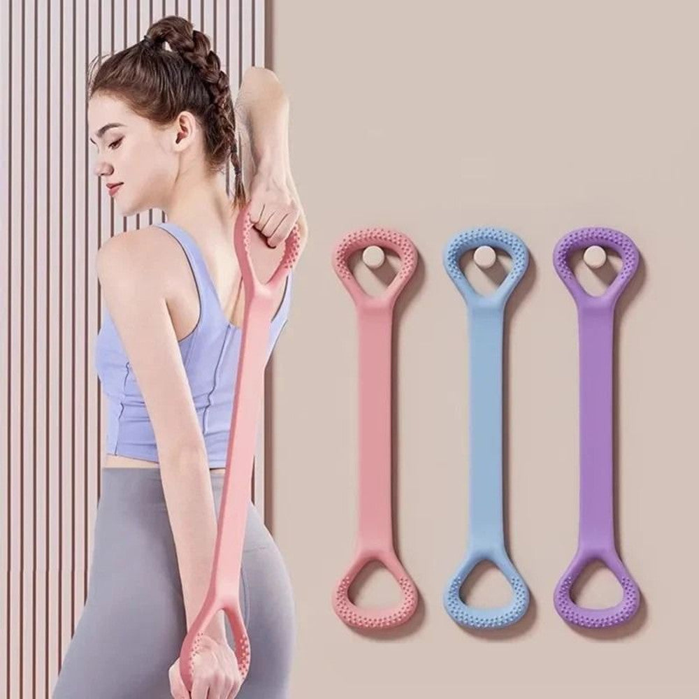 Premium Fitness Resistance Band with Ergonomic Handles, Ideal for Yoga, Pilates, and Full-Body Workouts