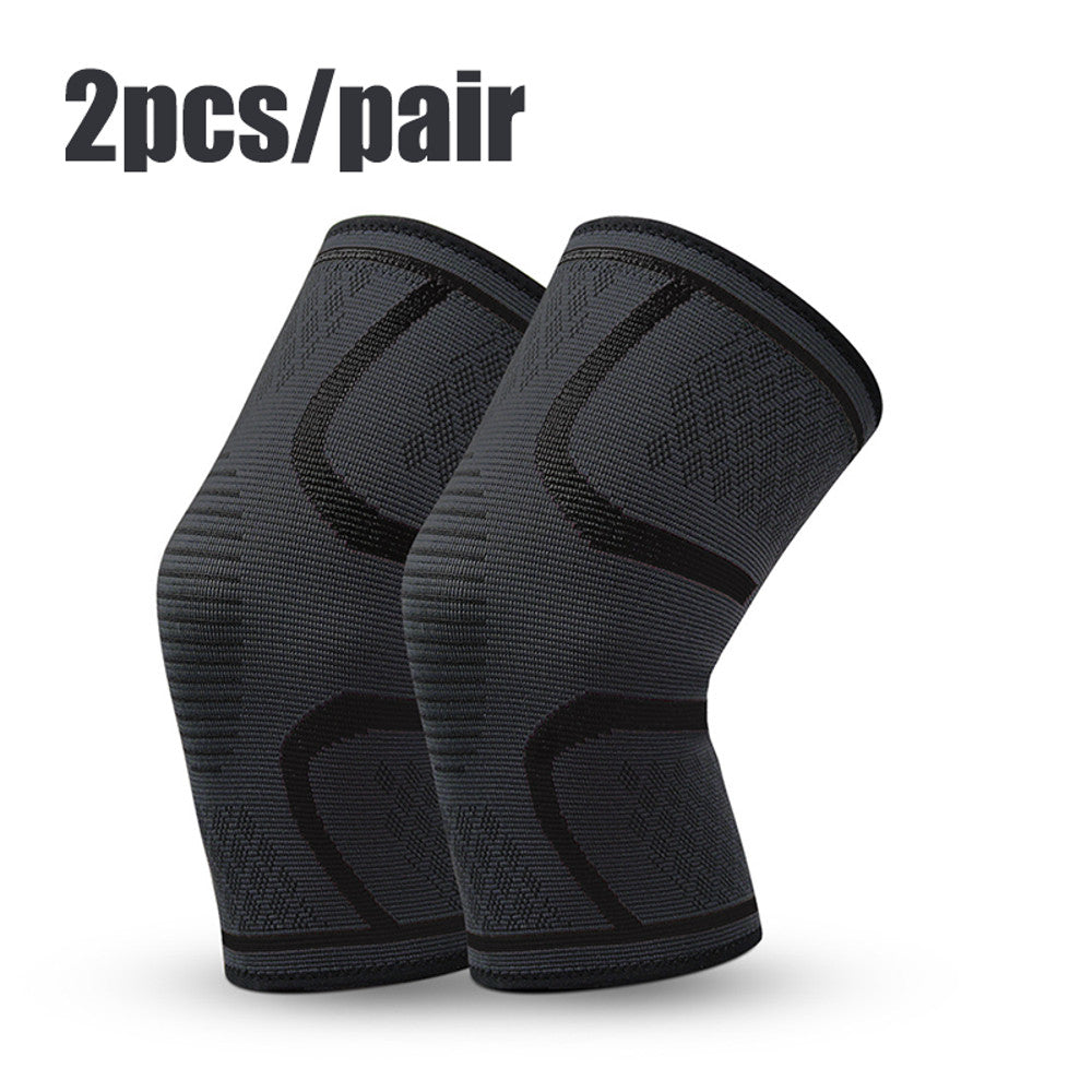 Knee Support Braces Sport Compression Sleeve, Elastic Nylon Pad for Fitness Running Basketball Volleyball