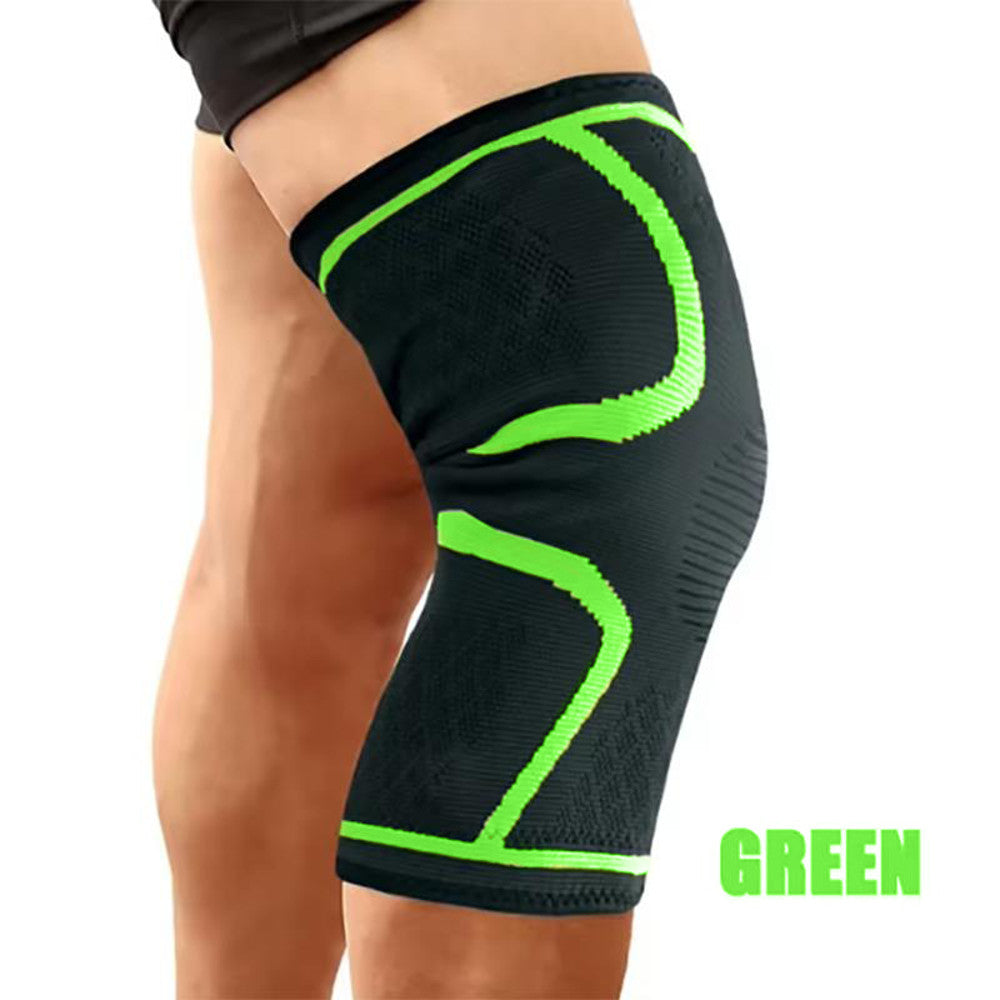 Knee Support Braces Sport Compression Sleeve, Elastic Nylon Pad for Fitness Running Basketball Volleyball