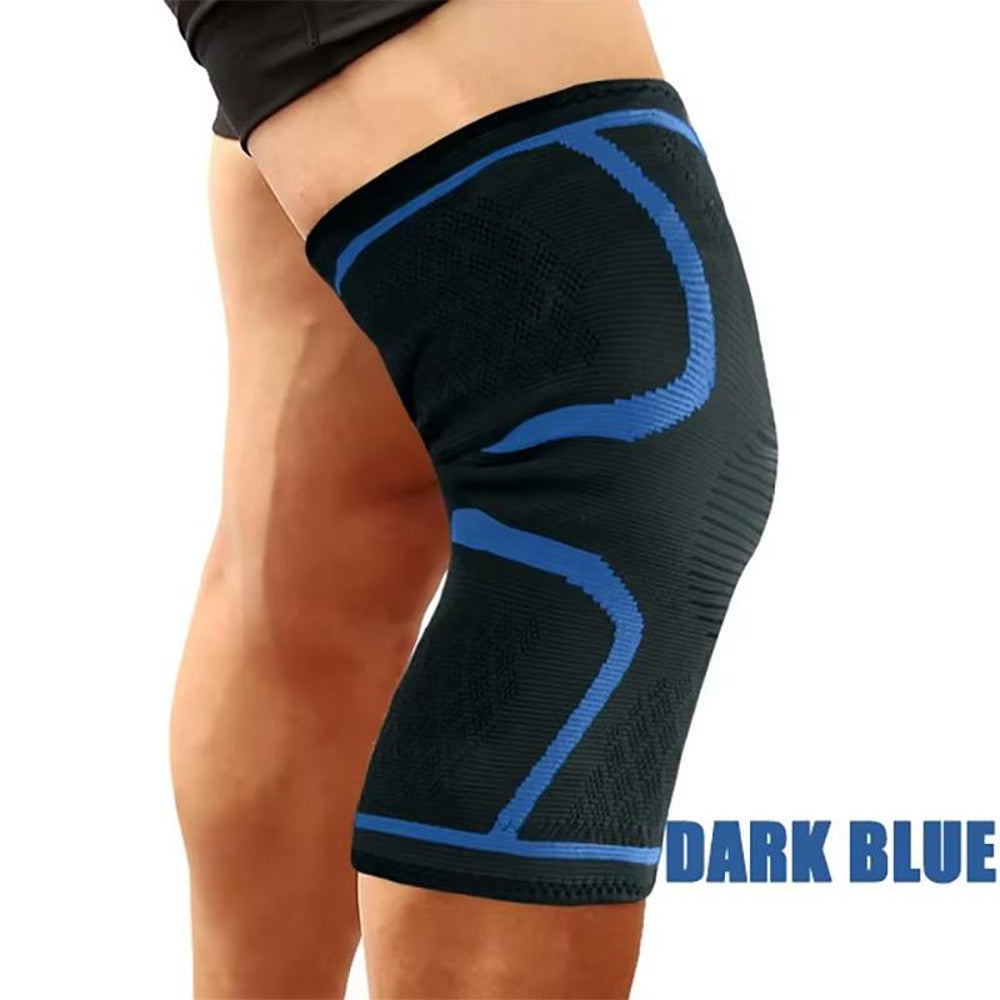 Knee Support Braces Sport Compression Sleeve, Elastic Nylon Pad for Fitness Running Basketball Volleyball