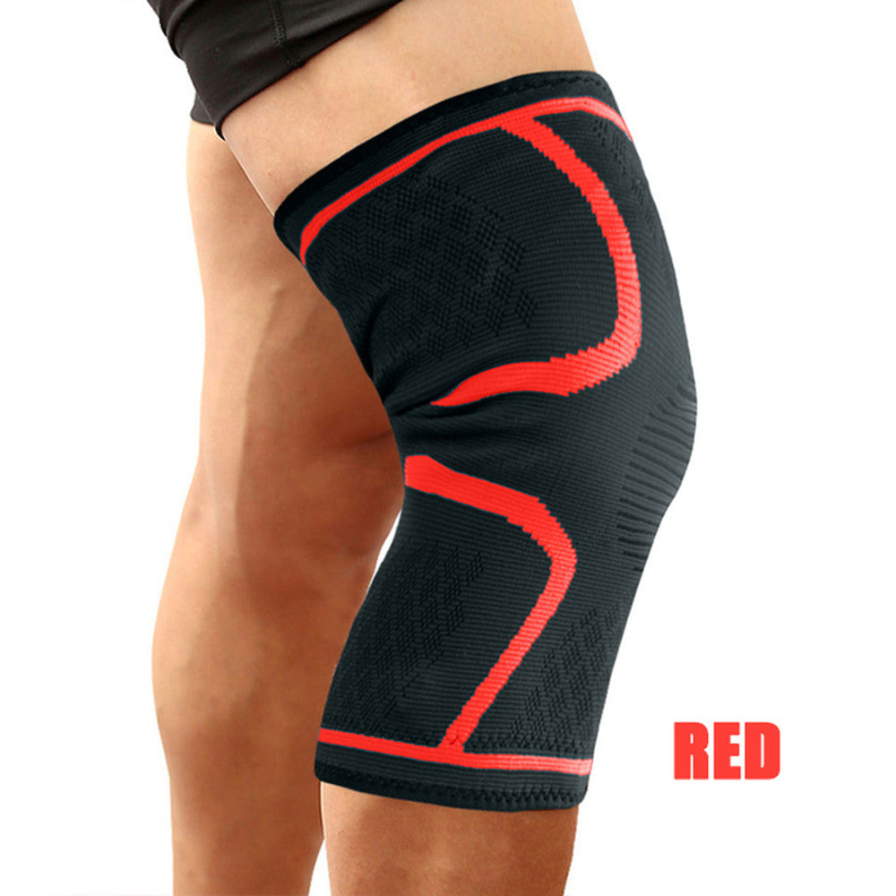 Knee Support Braces Sport Compression Sleeve, Elastic Nylon Pad for Fitness Running Basketball Volleyball