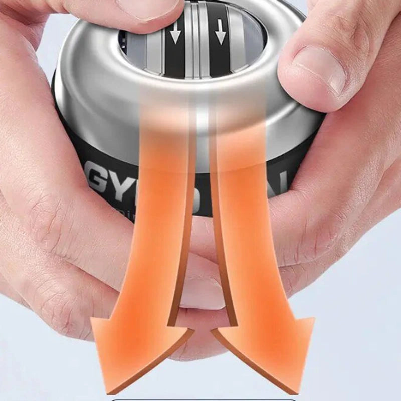 Gyro Wrist Power Ball Gyroscope Trainer for Arm Fitness, Hand Muscle Relaxation & Sport Equipment