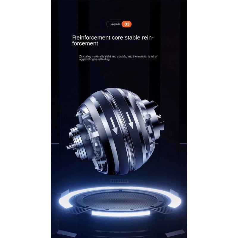 Gyro Wrist Power Ball Gyroscope Trainer for Arm Fitness, Hand Muscle Relaxation & Sport Equipment