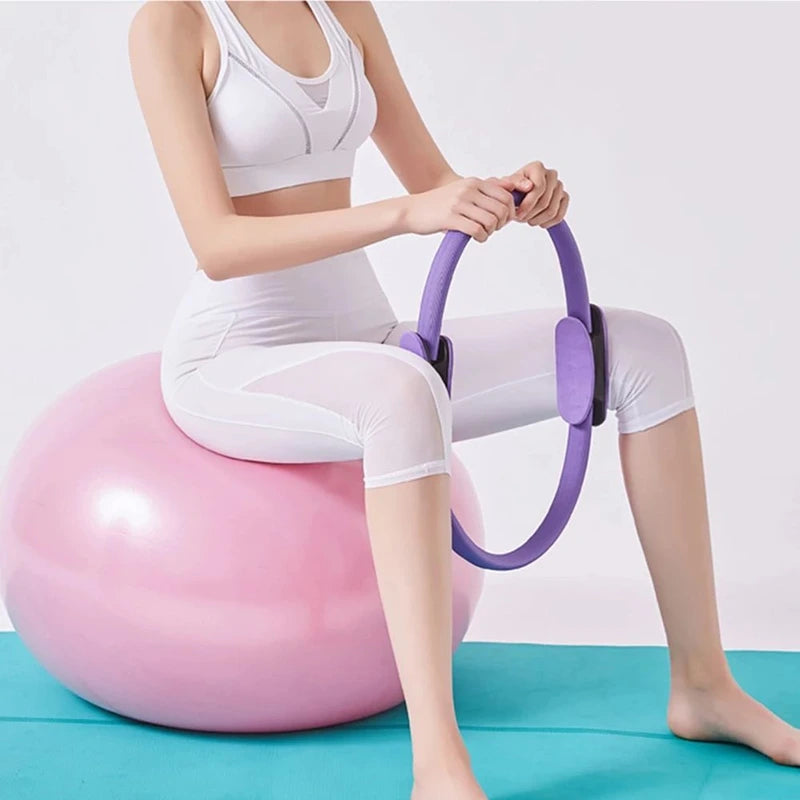 Pilates Ring Magic Circle, Women Workout Sports Pilate Equipment, Yoga Circles Fitness Circles for Lose Weight & Body