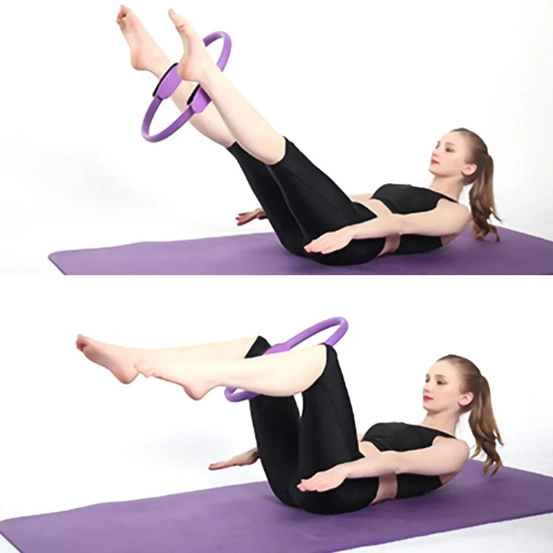 Pilates Ring Magic Circle, Women Workout Sports Pilate Equipment, Yoga Circles Fitness Circles for Lose Weight & Body