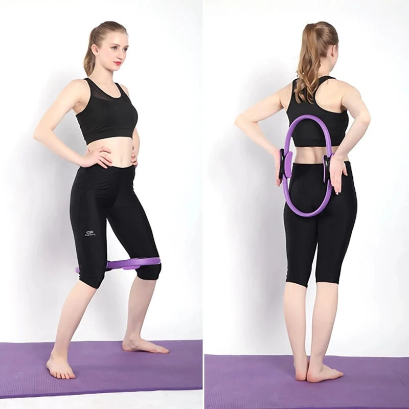 Pilates Ring Magic Circle, Women Workout Sports Pilate Equipment, Yoga Circles Fitness Circles for Lose Weight & Body