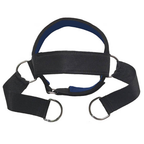 Adjustable Neck Power Training Strap Head Harness, Weight Bearing Gym Fitness Training Cap for Body Strength Exercises