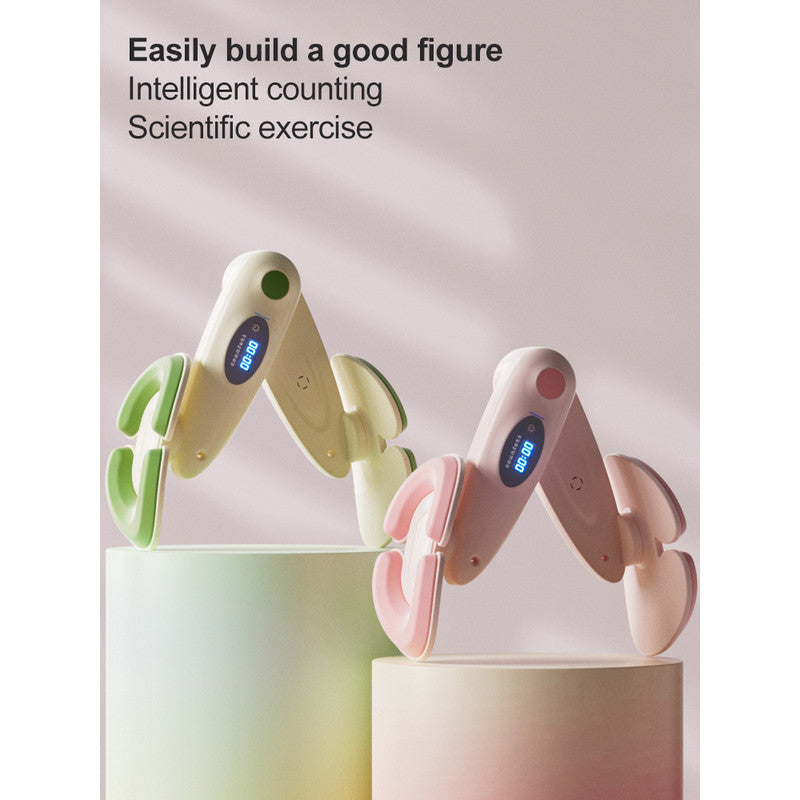 Women Postpartum Repair Trainer, LED Counted Pelvic Floor Muscle Leg Clamps for Convenient Fitness & Toning