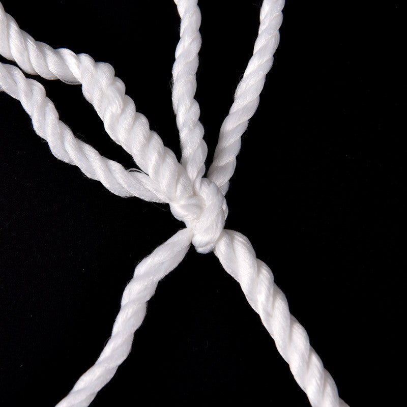 Soccer Goal Post Net, White Portable Football Net, Outdoor Training Tool, Gift Football Accessories