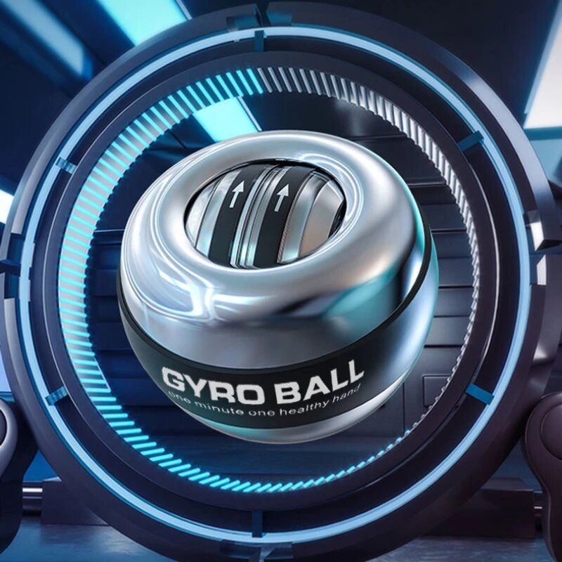 Gyro Wrist Power Ball Gyroscope Trainer for Arm Fitness, Hand Muscle Relaxation & Sport Equipment
