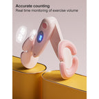 Women Postpartum Repair Trainer, LED Counted Pelvic Floor Muscle Leg Clamps for Convenient Fitness & Toning