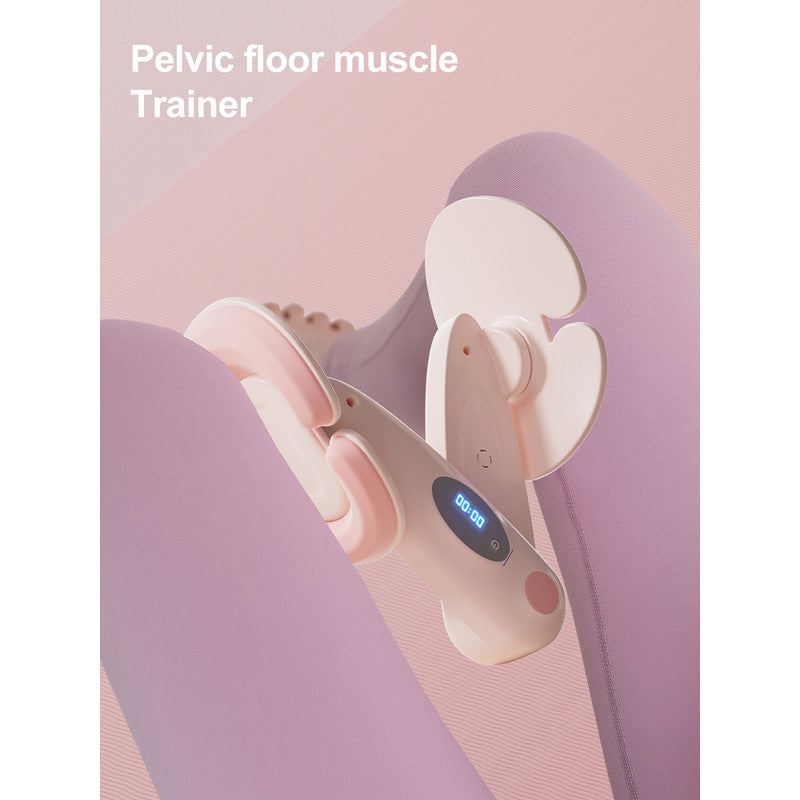 Women Postpartum Repair Trainer, LED Counted Pelvic Floor Muscle Leg Clamps for Convenient Fitness & Toning