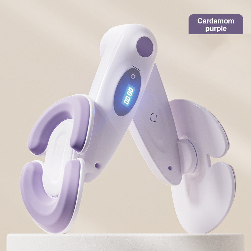 Women Postpartum Repair Trainer, LED Counted Pelvic Floor Muscle Leg Clamps for Convenient Fitness & Toning