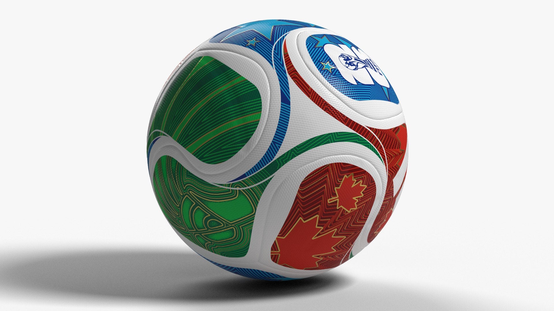 Pro Trionda 2026™ Beach Soccer Ball – Black/Blue/Pink/Yellow